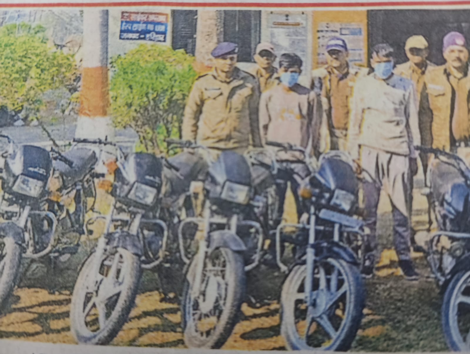 Police को अंतरराज्यीय चोर गिरोहों के खिलाफ बड़ी सफलता मिली।