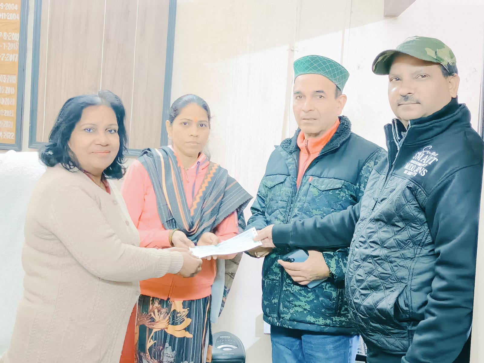 उत्तराखंड में दिवंगत पत्रकारों के आश्रितों के लिए वित्तीय सहायता।