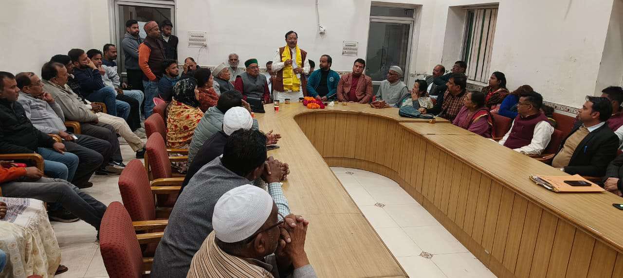 आगामी स्थानीय चुनाव को लेकर मायापुर कार्यालय में बैठक आयोजित।