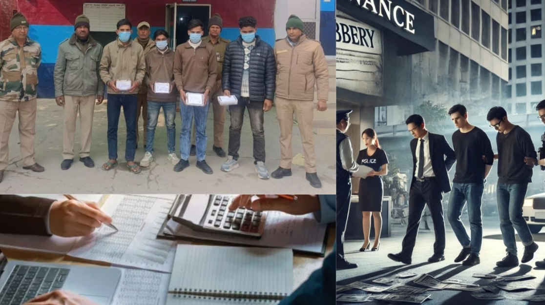 लक्सर पुलिस ने फाइनेंस कर्मी से लूटपाट करने वाले गिरोह का किया खुलासा, चार आरोपी गिरफ्तार