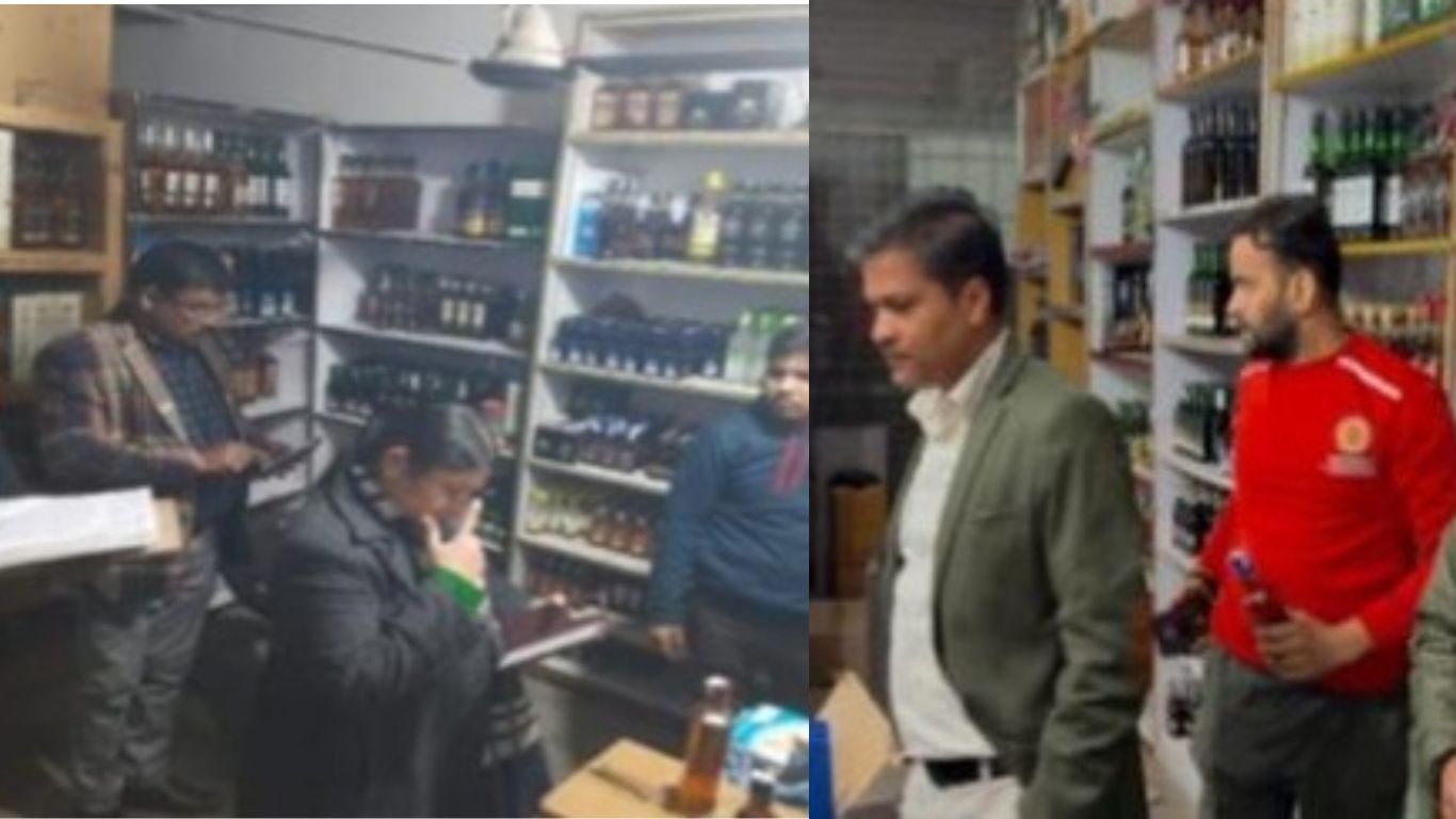 जिलाधिकारी की सख्त कार्रवाई! 🔥 शराब की दुकानों पर छापेमारी, ओवर रेटिंग और अनियमितताओं का भंडाफोड़!