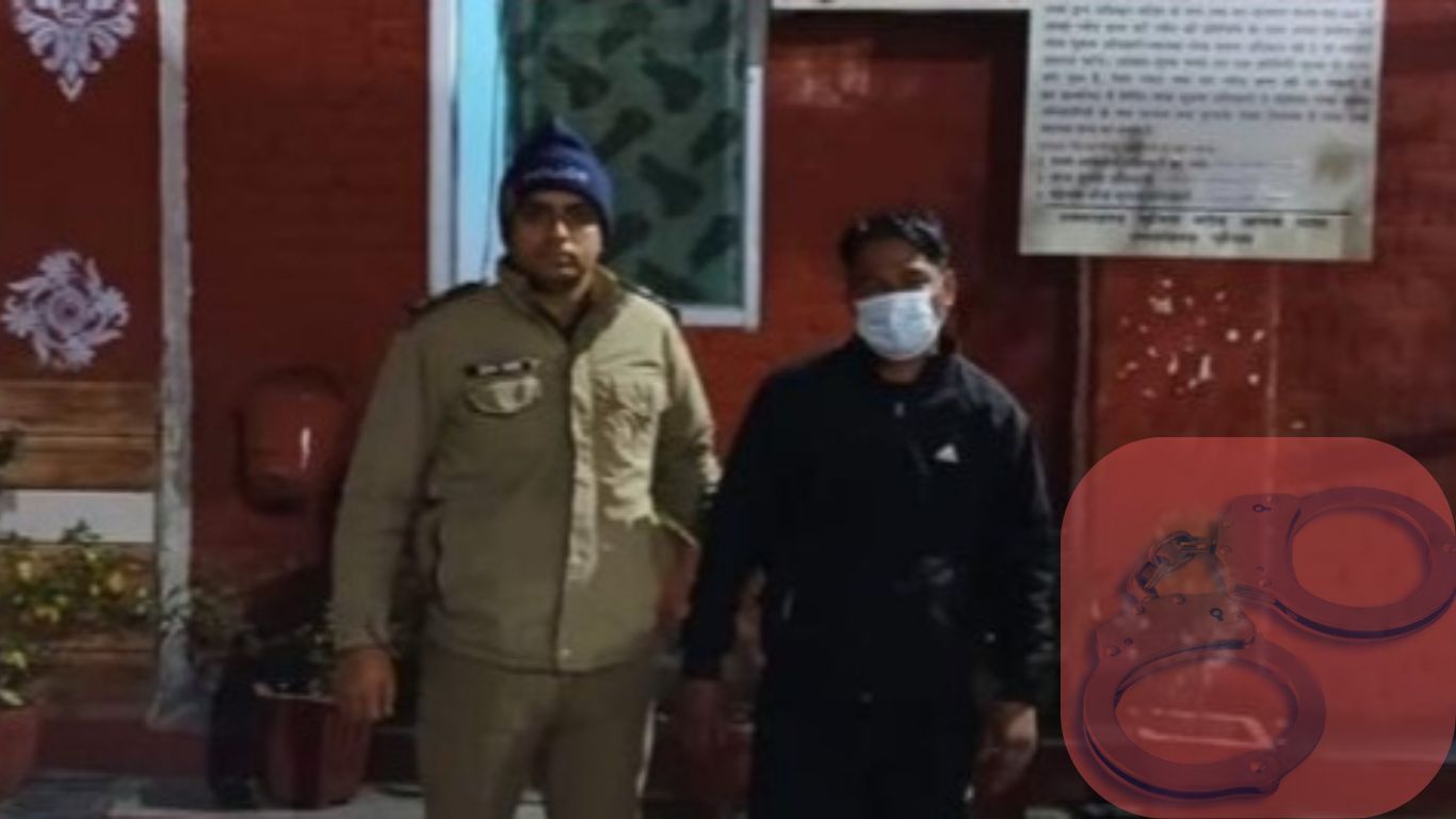 21 साल से फरार 5000 का इनामी गैंगस्टर यूपी से गिरफ्तार