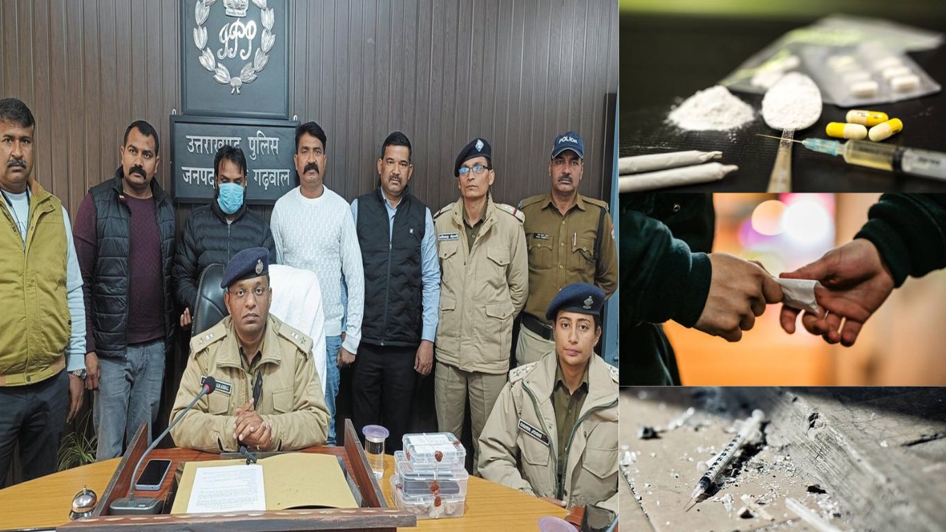 "215 ग्राम स्मैक के साथ आरोपी गिरफ्तार: पुलिस की बड़ी कार्रवाई, नशे के खिलाफ मजबूत संदेश !"