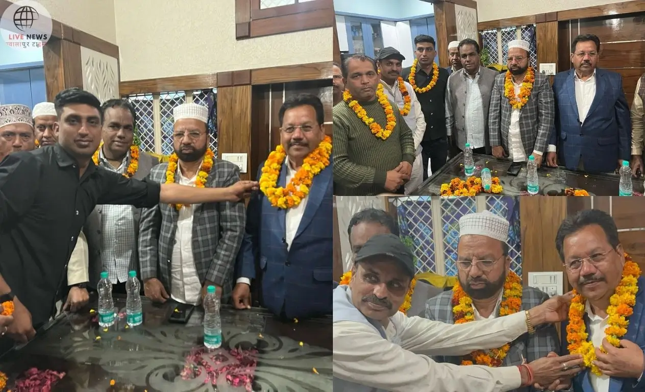 शेर खान के निवास पर वक्त बोर्ड अध्यक्ष जमशेद खान का भव्य सम्मान, पार्षदों और गणमान्य लोगों ने किया जोरदार स्वागत...