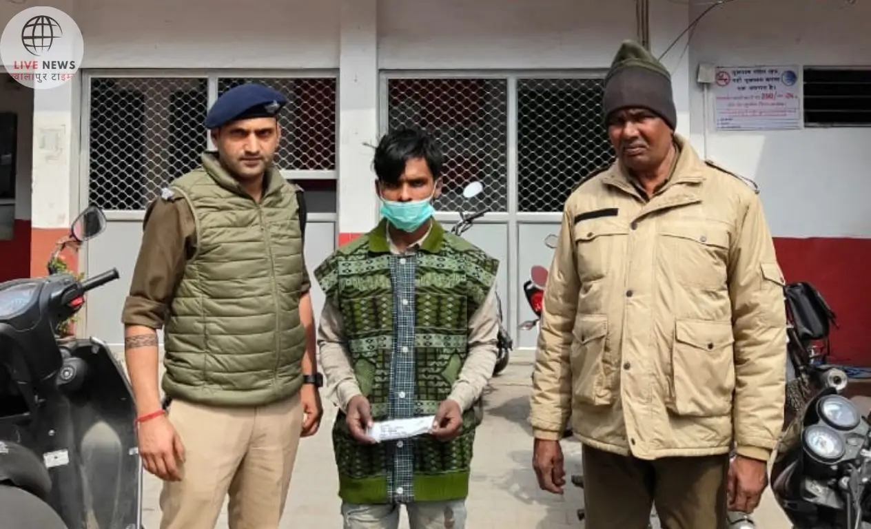 ज्वालापुर पुलिस की बड़ी कार्रवाई: अवैध चाकू के साथ संदिग्ध युवक गिरफ्तार...