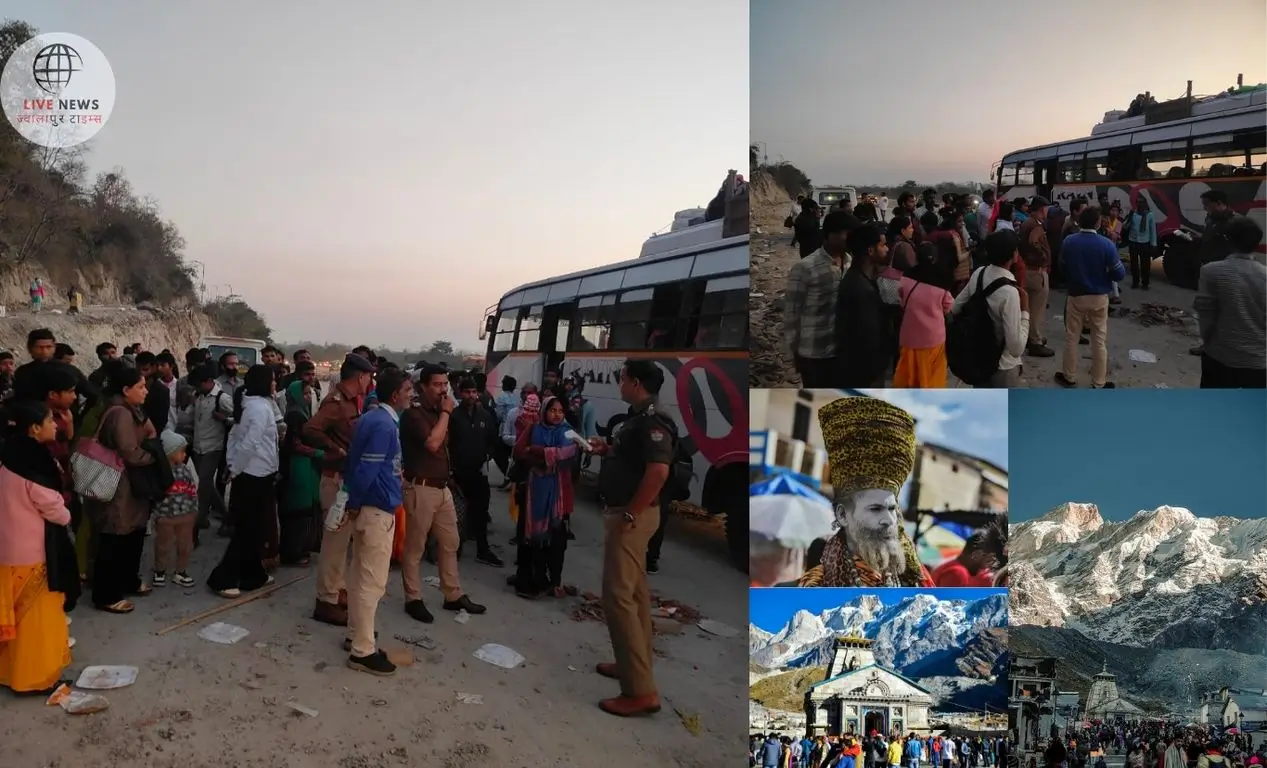 हरिद्वार पुलिस ने ओवरलोड बस को रोका और यात्रियों को सुरक्षित यात्रा के लिए अन्य वाहनों में भेजा।