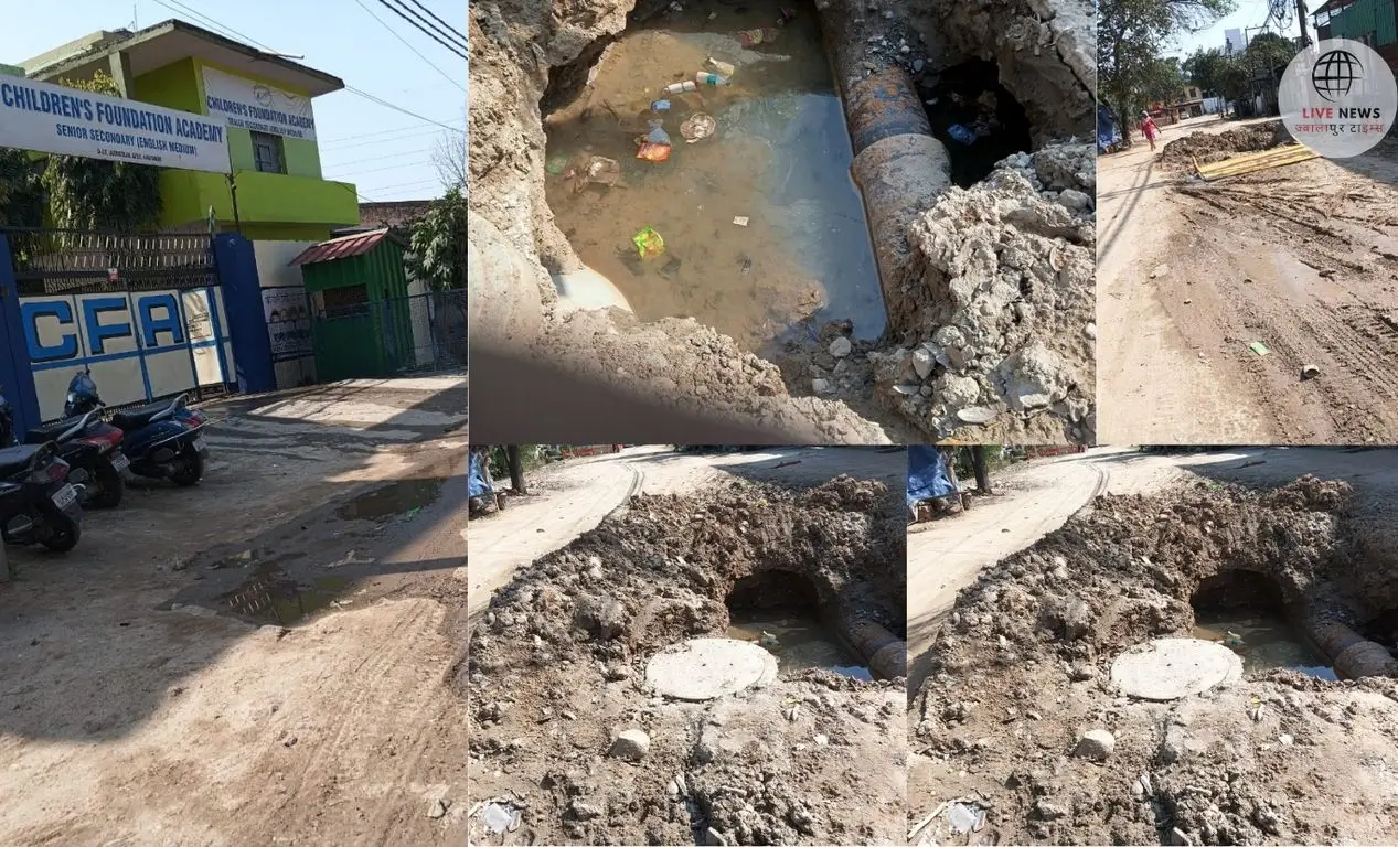 हरिद्वार में जल निगम की लापरवाही से जलभराव और खुले गड्ढे