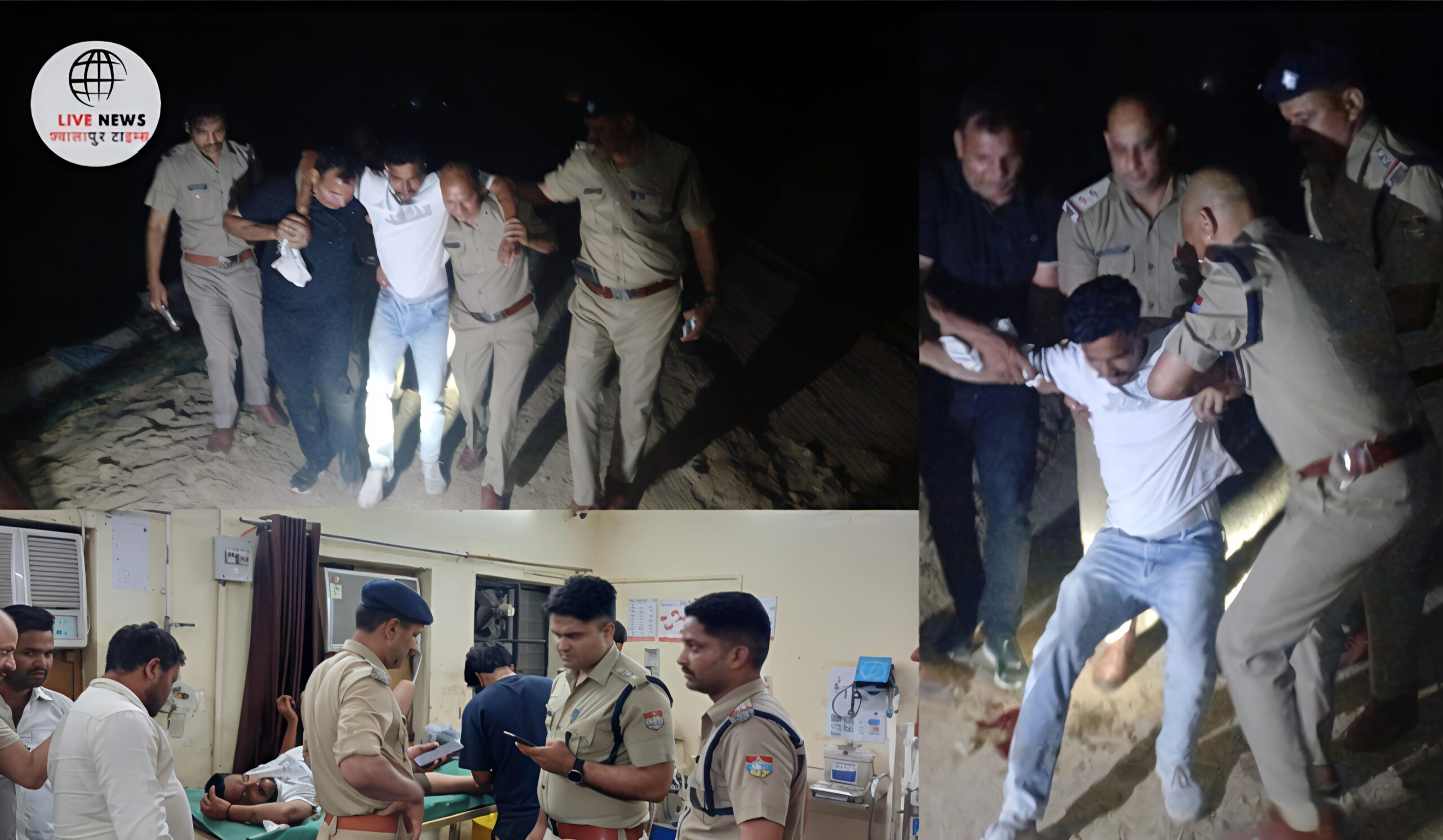 हरिद्वार: दो गुटों के बीच फायरिंग से युवक गंभीर रूप से घायल, पुलिस मुठभेड़ में एक आरोपी गिरफ्तार