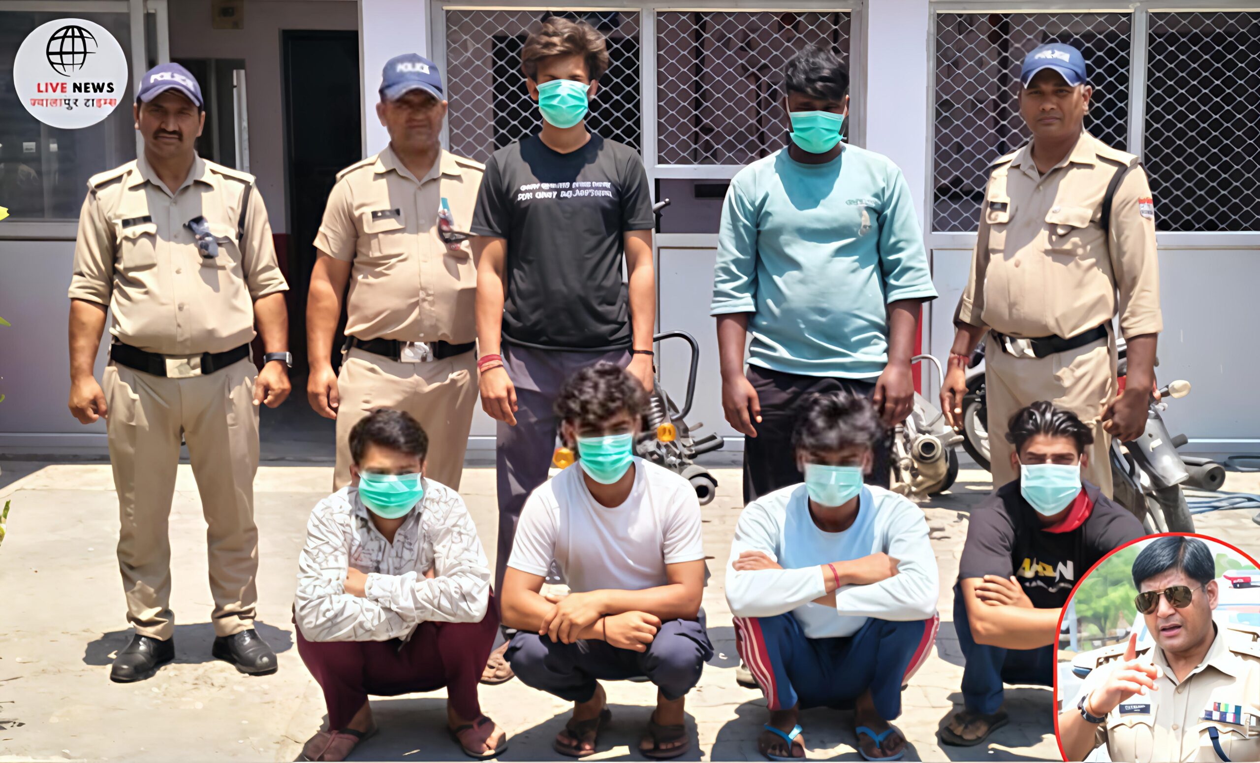 हरिद्वार पुलिस द्वारा फायरिंग मामले के आरोपी गिरफ्तार"