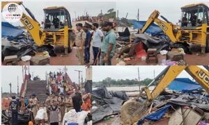 कांवड़ मेले से पहले हरिद्वार में चला अतिक्रमण विरोधी अभियान, सड़क व घाट किनारे हटाए गए अवैध कब्जे…