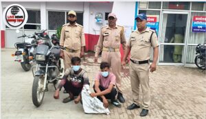 ज्वालापुर पुलिस को बड़ी कामयाबी: AC यूनिट तांबा चोरी और बाइक चोरी का खुलासा, दो शातिर चोर गिरफ्तार…