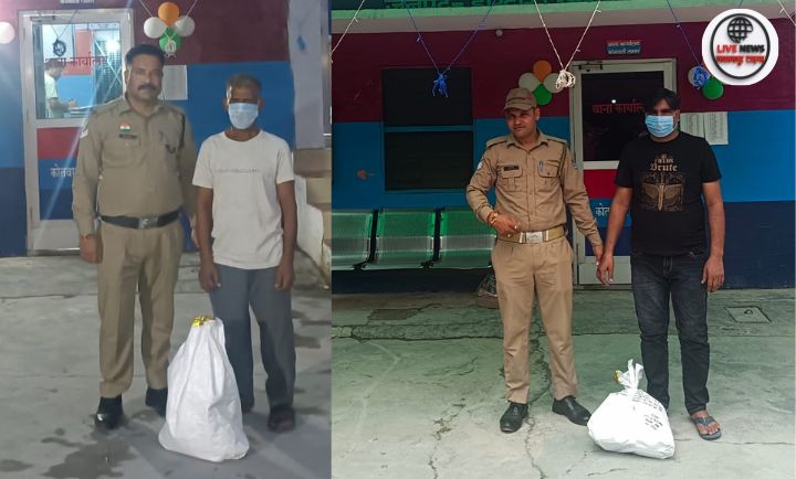 "लक्सर पुलिस ने शराब तस्करों को दबोचा"