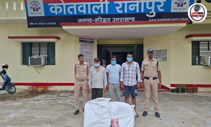 हरिद्वार पुलिस और खाद्य विभाग की संयुक्त छापेमारी