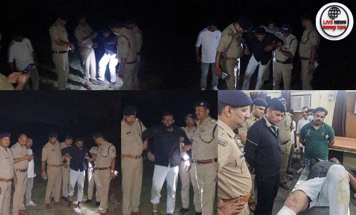 “रुड़की पुलिस मुठभेड़ में घायल हिस्ट्रीशीटर ओवैस”
