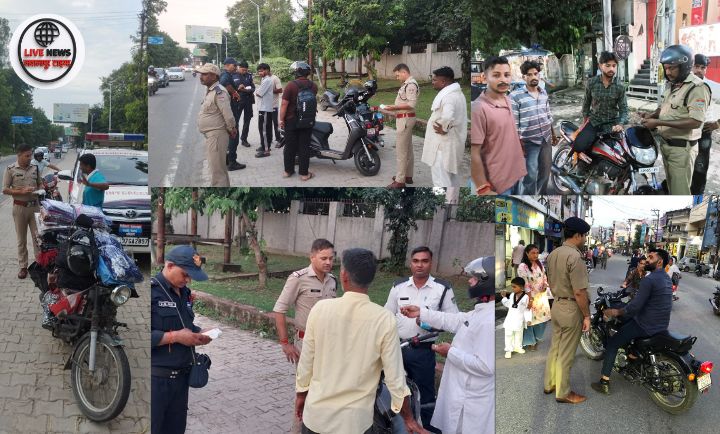 हरिद्वार पुलिस का सघन चेकिंग अभियान – वाहनों और संदिग्ध व्यक्तियों की गहन जांच।