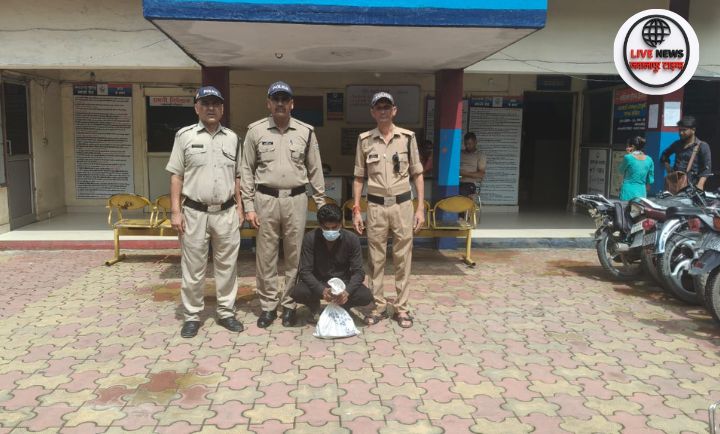 पुलिस हिरासत में चोरी का आरोपी