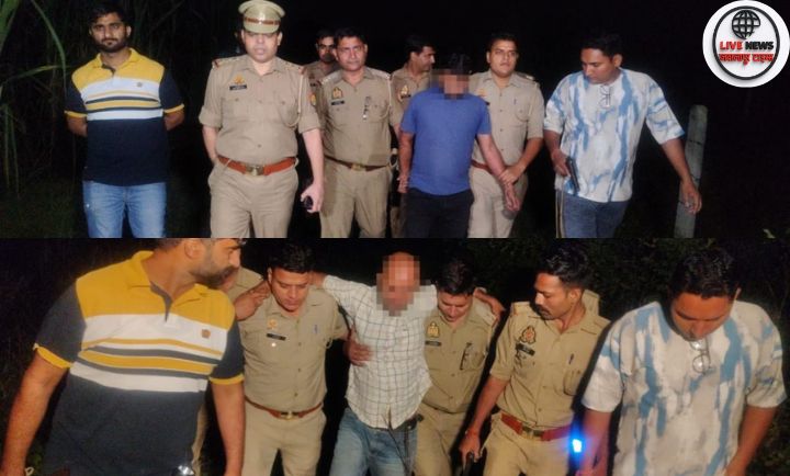 : मुजफ्फरनगर नई मंडी पुलिस द्वारा वाहन चोरी गैंग की गिरफ्तारी के बाद बरामद कार और हथियारों की झलक