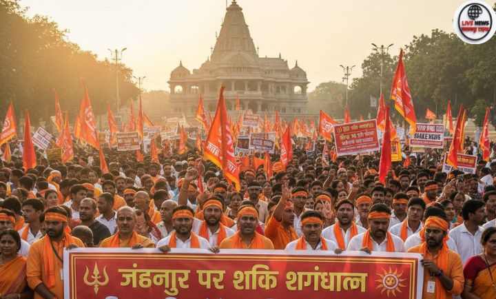 जगद्गुरु पर दुष्प्रचार को हिंदू शक्ति संगठन की कड़ी आपत्ति सनातन संस्कृति का अपमान..