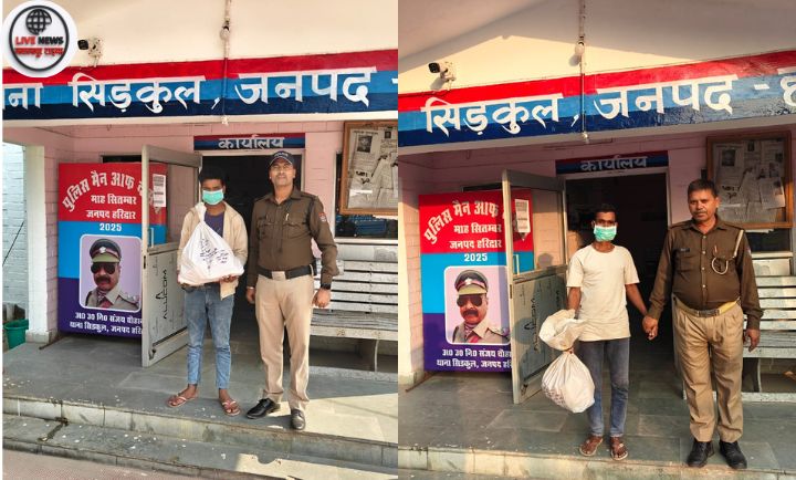 “सिडकुल पुलिस द्वारा 96 पैकेट देशी शराब बरामद, दो तस्कर गिरफ्तार – हरिद्वार न्यूज़”