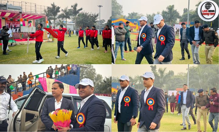 हरिद्वार भल्ला स्टेडियम में 14वीं पुलिस क्रिकेट प्रतियोगिता का समापन समारोह