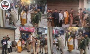 रावली महदूद में अवैध मेडिकल स्टोर्स और क्लीनिक पर  कार्रवाई पुलिस ड्रग विभाग ने 12 दुकानें की सील…