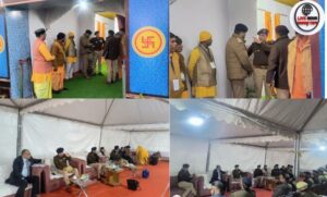 VVIP कार्यक्रम से पहले हरिद्वार पहुंचे DGP दीपम सेठ बैरागी कैंप में ली अधिकारियों की डी-ब्रीफिंग सुरक्षा…