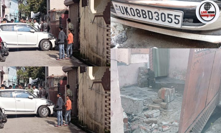 अहबाब नगर में नशे में कार चालक द्वारा मचाई गई तबाही”