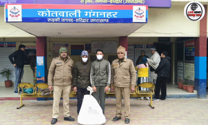 कोतवाली गंगनहर पुलिस द्वारा गोकशी के मामले में बरामद गाय