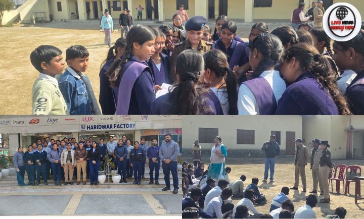 पुलिस आपके द्वार कार्यक्रम के तहत श्यामपुर और सिडकुल में महिलाओं को जागरूक