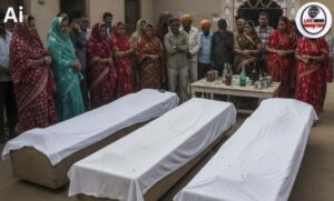 भीलवाड़ा में शराब समझकर तरल फ्यूल पीने से 3 महिलाओं समेत 4 की मौत  शादी समारोह से लाए थे बोतलें…