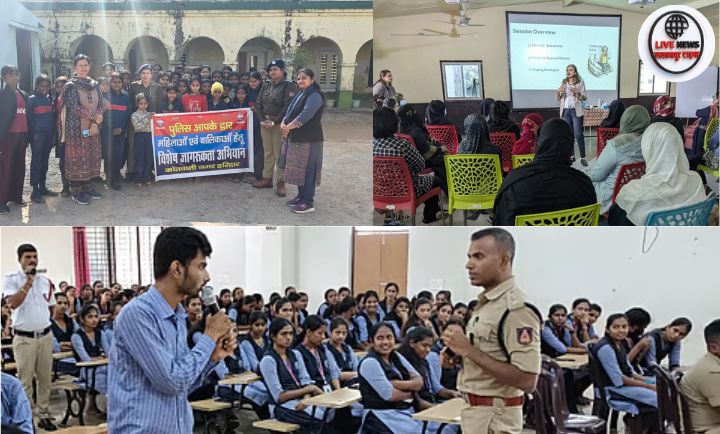 हरिद्वार में पुलिस आपके द्वार कार्यक्रम बालिकाओं को महिला सुरक्षा कानूनों की दी जानकारी…