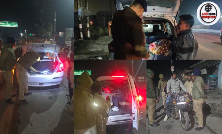 हरिद्वार में देर रात सघन पुलिस अभियान अवैध शस्त्र और संदिग्ध वाहनों पर कड़ी कार्रवाई…