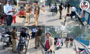 रुड़की नया पुल पर यातायात का अभियान बिना रजिस्ट्रेशन ई-रिक्शा चालकों पर सख्त कार्रवाई…