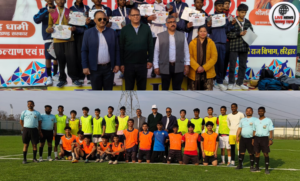 हरिद्वार में मुख्यमंत्री चैम्पियनशिप ट्रॉफी: पिथौरागढ़ बना अंडर-19 फुटबॉल चैंपियन…