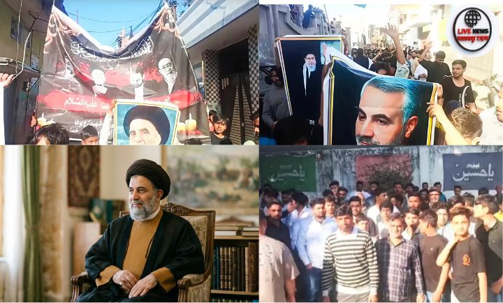 मंगलौर में शिया समुदाय आयतुल्लाह अली हुसैनी ख़ामेनई की मौत की खबर पर अमेरिका के खिलाफ विरोध…