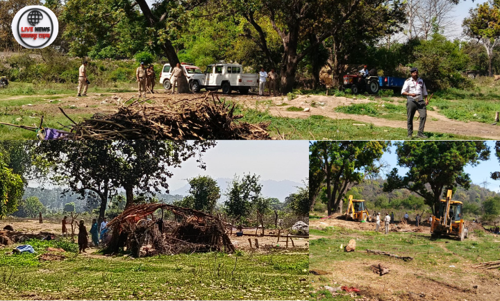 हरिद्वार रानीपुर में चला बुलडोजर, बीएचईएल सेक्टर-1 में अवैध कब्जे हटाए