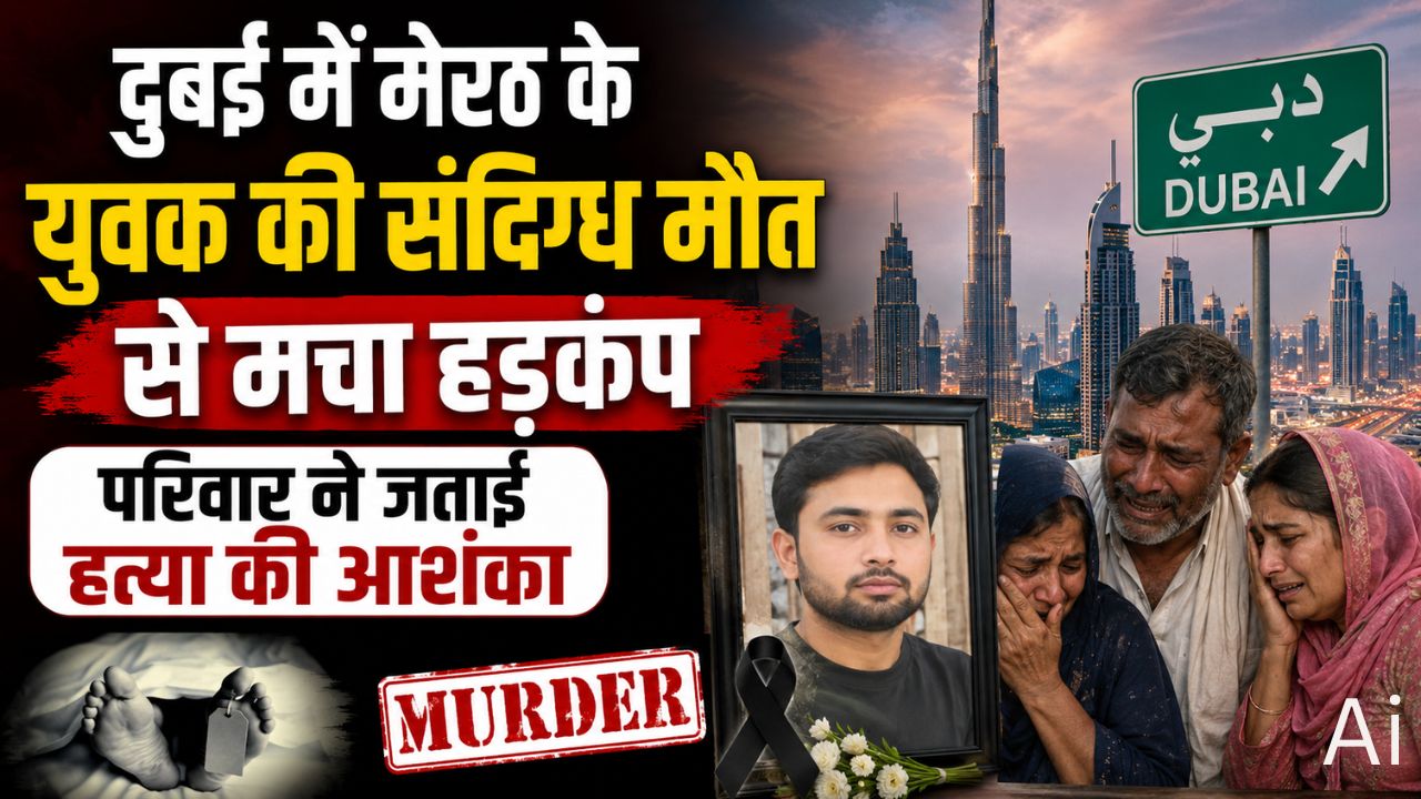 मेरठ निवासी विवेक सोम की दुबई में संदिग्ध मौत के बाद शोक में डूबा परिवार”