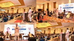 रुड़की में मुख्यमंत्री धामी ने सुना प्रधानमंत्री मोदी का मन की बात कार्यक्रम…