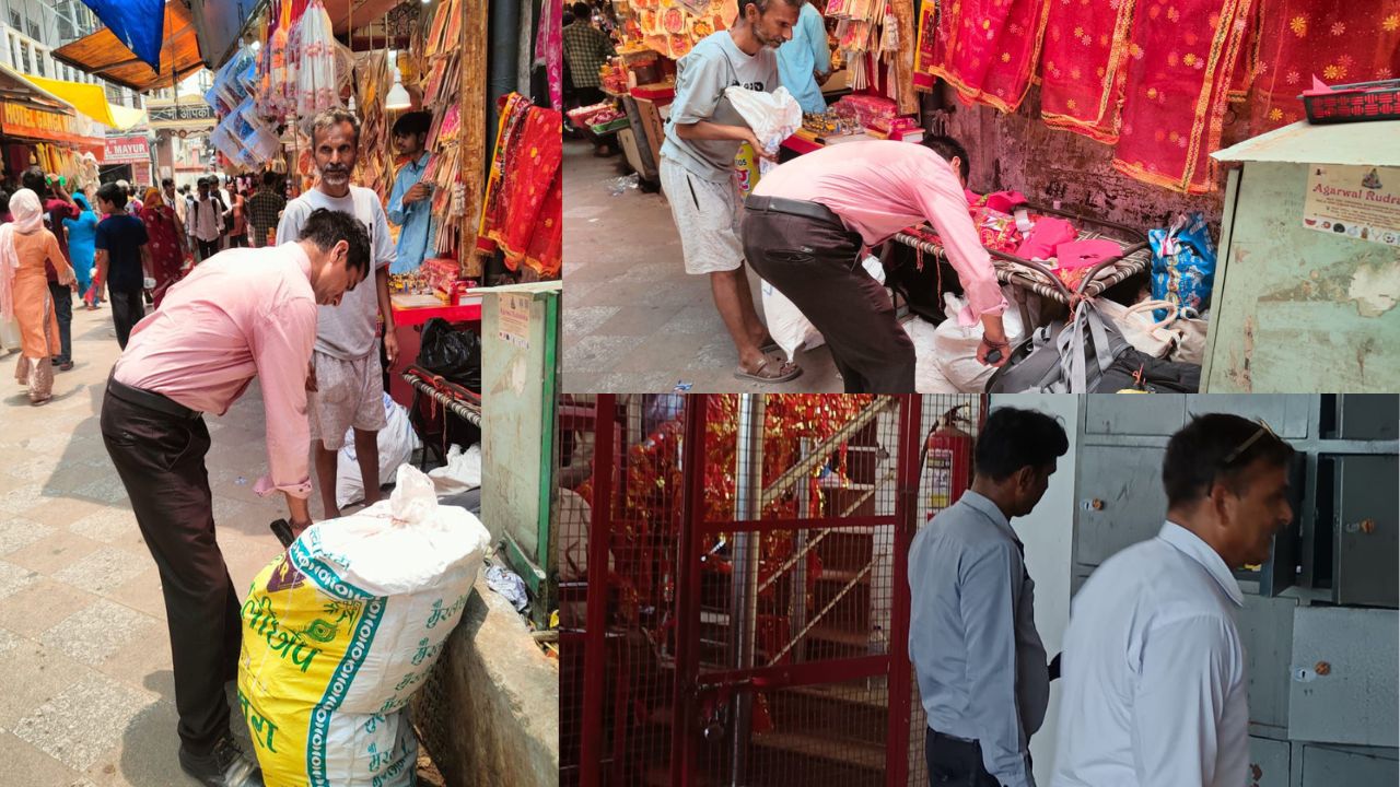 मनसा देवी और चंडी देवी मंदिर मार्गों पर कांवड़ मेले से पहले BDS और हरिद्वार पुलिस द्वारा चलाया गया सघन सुरक्षा जांच अभियान।