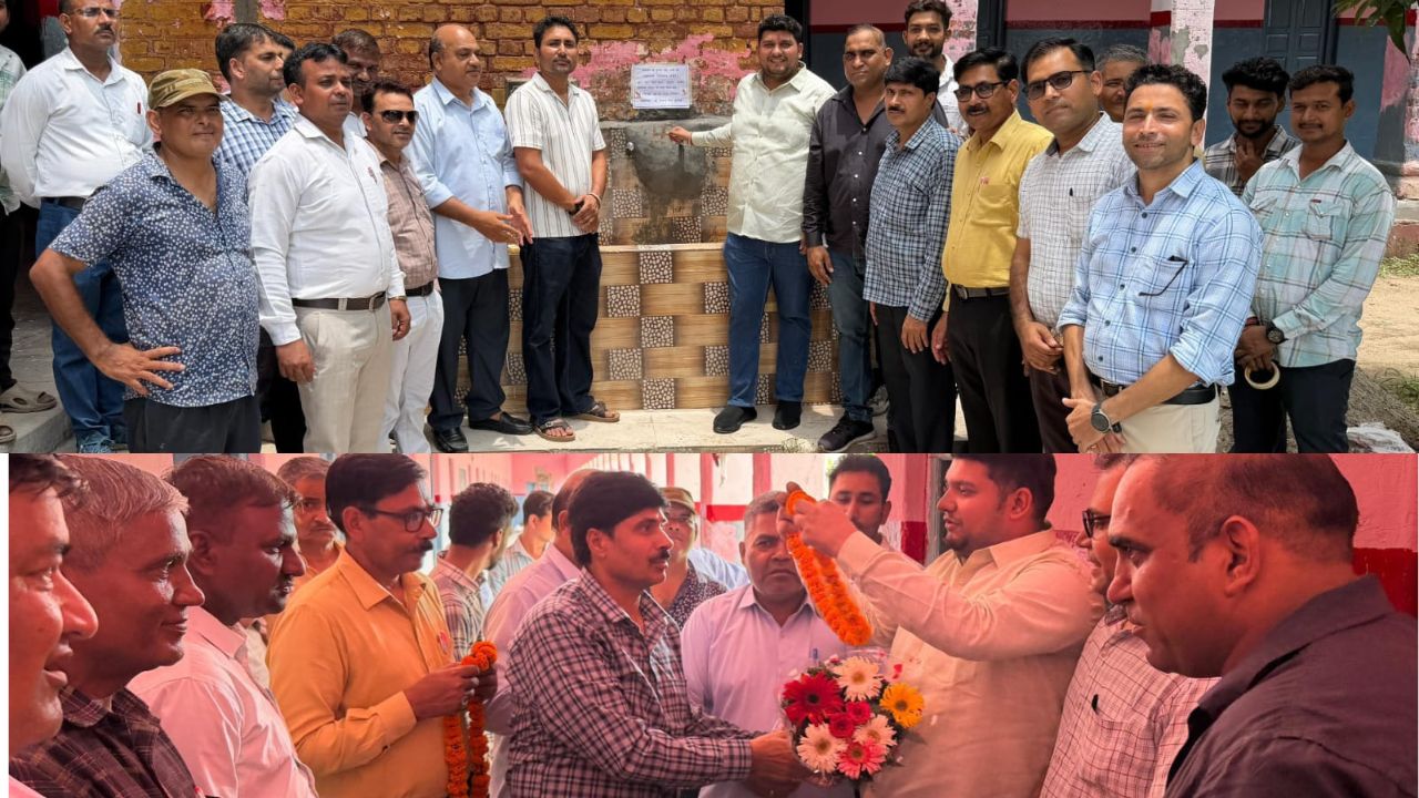 मुख्यमंत्री धामी के कार्यकाल के अवसर पर हरिद्वार में पांच वाटर कूलर जनता को समर्पित विक्रम भुल्लर की पहल…