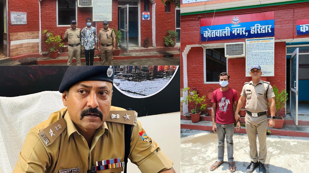 कलियर में ऑपरेशन प्रहार के दौरान पुलिस टीम की कार्रवाई का सांकेतिक दृश्य