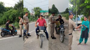 रानीपुर पुलिस का जनसंपर्क अभियान संदिग्धों से पूछताछ महिलाओं से संवाद कर सुरक्षा व्यवस्था का लिया जायजा…