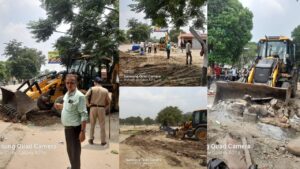 जिलाधिकारी मयूर दीक्षित के निर्देशन में अतिक्रमण हटाओ अभियान स्वच्छता अभियान और कांवड़ मार्गों के निर्माण…