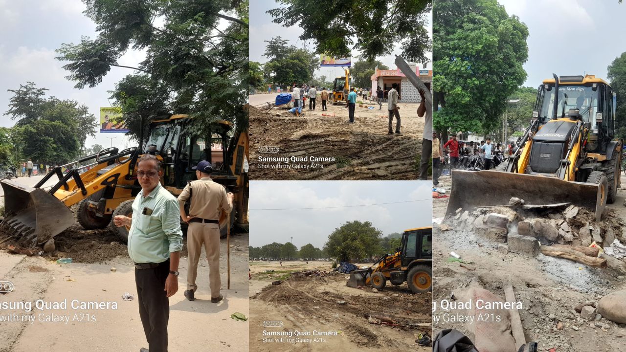 जिलाधिकारी मयूर दीक्षित के निर्देशन में अतिक्रमण हटाओ अभियान स्वच्छता अभियान और कांवड़ मार्गों के निर्माण…