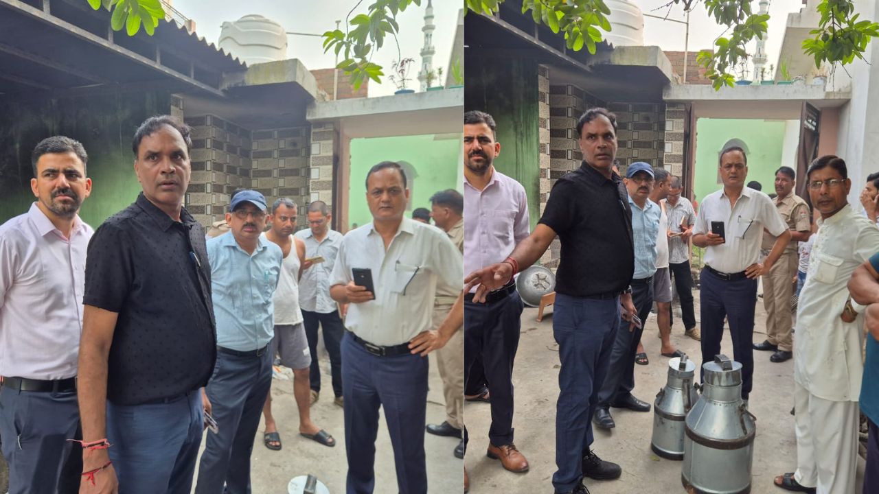 लक्सर में अवैध मावा निर्माण इकाइयों पर प्रशासन की बड़ी कार्रवाई दो प्रतिष्ठानों पर लगा ताला…