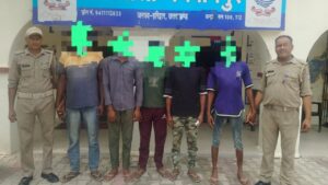 भगवानपुर में झगड़ा कर रहे पांच लोगों पर पुलिस की कार्रवाई बीएनएसएस के तहत हिरासत में लेकर शुरू की वैधानिक प्रक्रिया…
