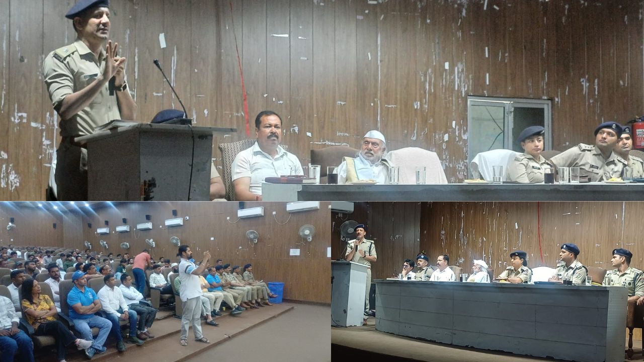 रुड़की में कांवड़ यात्रा 2026 की तैयारियों को लेकर स्पेशल पुलिस ऑफिसर्स के साथ बैठक करते एसपी देहात शेखर चंद्र सुयाल