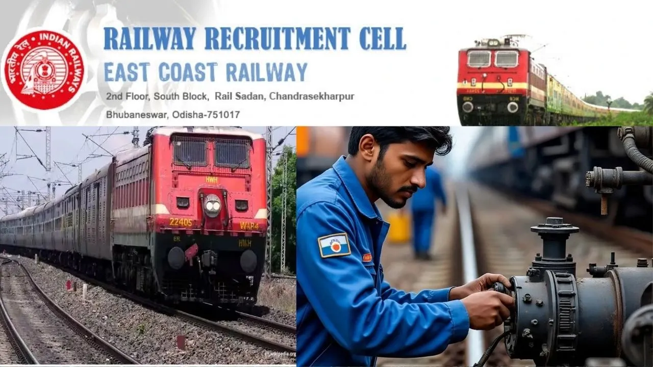 रेलवे अप्रेंटिस भर्ती 2026 में 1599 पदों पर 10वीं और ITI पास युवाओं के लिए मौका
