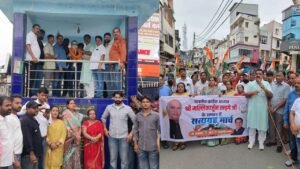 कांग्रेसियों ने रुद्रपुर में निकाली सामाजिक समरसता यात्रा दलित विरोधी मानसिकता के खिलाफ जताया विरोध…