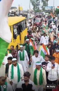 लक्सर में भाकियू तोमर की तिरंगा यात्रा, सैकड़ों कार्यकर्ताओं ने हाथों में तिरंगा लेकर दिखाया देशभक्ति का जोश